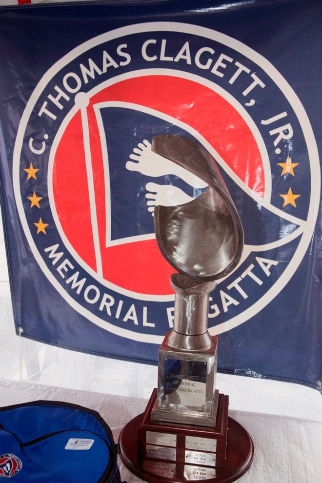 The C. Thomas Clagett, Jr. Memorial Clinic and Regatta trophy ©  Billy Black / Clagett Regatta